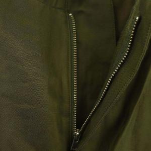 MACPHEE 24SS コットンレーヨンモールスキン カーゴパンツ 34 カーキ /HK OS