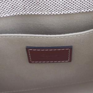 Chloe ウッディスモールトートバッグ キャンバス ベージュ