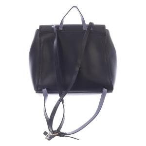 kate spade new york レザー リュックサック ロゴ 青 ブルー