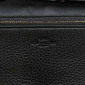COACH アンナ フォルド ショルダーウォレット 長財布 小銭入れ レザー 黒 ブラック F30256 /AN29
