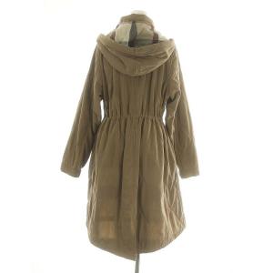 BLUE LABEL CRESTBRIDGE ソフトデシンキルトコート 36 ベージュ