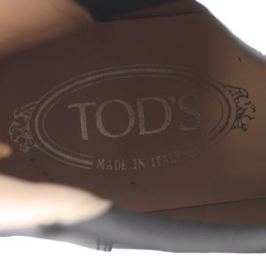 TOD'S サイドゴアブーツ ショートブーツ 38.5 ブラック
