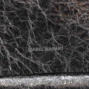 ISABEL MARANT メタリックバッグ ショルダーバッグ レザー シルバー色