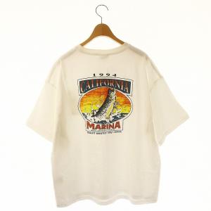 Shinzone ザシンゾーン THE SHINZONE FISHING Tシャツ カットソー 半袖 コットン FO 白 ホワイト