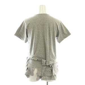 COMME des GARCONS COMME des GARCONS コムコム AD2013 カットソー 半袖 フリル S 杢グレー