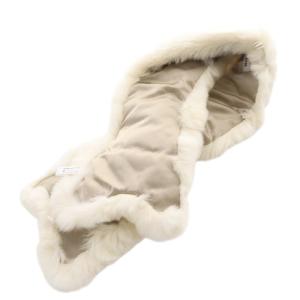 René ラビットファー ティペット マフラー アイボリー