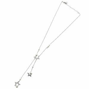 SWAROVSKI スターネックレス ペンダント フェイクパール ラインストーン シルバーカラー