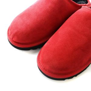 UGG australia Classic Slip-On スリッポン ミュール スウェードレザー US5 23cm 赤 レッド 1129290