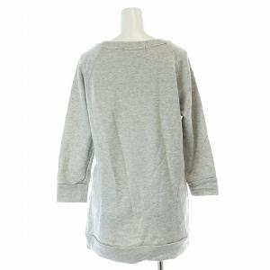 VIVIENNE TAM ドラゴン刺繍 スウェット トレーナー 七分袖 クルーネック 1 S グレー /AT OS