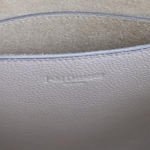 J&M DAVIDSON トートバッグ レザー グレー