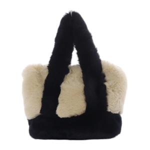 L'Appartement GOOD GRIEF 23AW FAUX FUR TOTE BAG SMALL