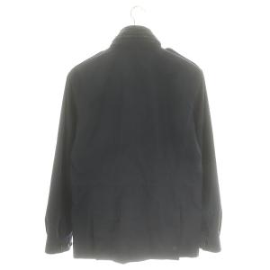 POLO RALPH LAUREN ミリタリージャケット ブルゾン ウエストギャザー フード収納 S 紺 ネイビー