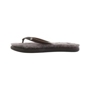UGG australia FLUFFIE II サンダル トングサンダル ムートン 24cm グレー
