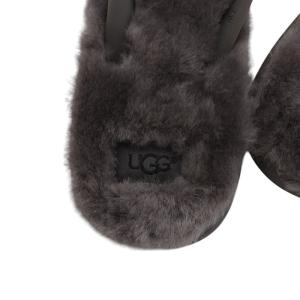 UGG australia FLUFFIE II サンダル トングサンダル ムートン 24cm グレー
