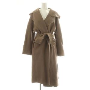 マンテコ MANTECO フードリーバーコート オーバーサイズ ウール 1 S モカ /YQ OS