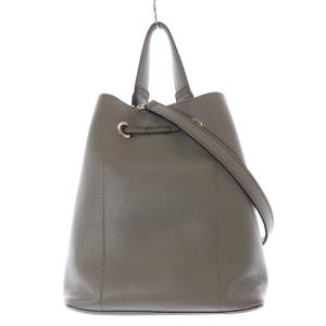 FURLA コスタンザ レザー 2WAY ワンショルダーバッグ ハンドバッグ グレージュ