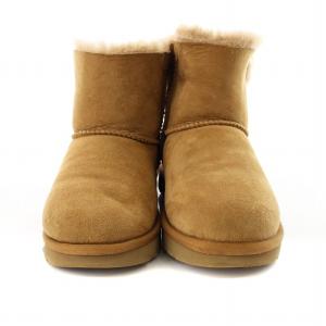 UGG australia ムートンブーツ ショートブーツ 23cm ベージュ F27017 /MM OF