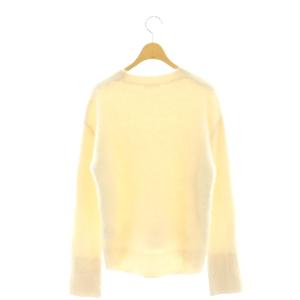 DES PRES 22AW フォックスカシミヤ クルーネックプルオーバー ニット セーター 長袖 F オフホワイト /DF