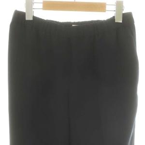 EVERYDAY I LIKE イージー フレアパンツ 38 紺 ネイビー