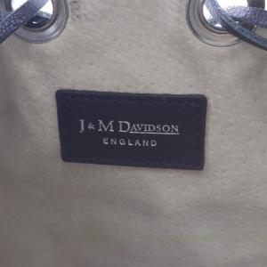 J&M DAVIDSON CARNIVAL ハンドバッグ 巾着 レザー 黒 ブラック