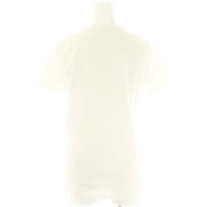 MONCLER T-SHIRT GIROCOLLO Tシャツ カットソー 半袖 ロゴワッペン S 白 ホワイト