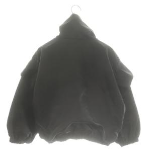 LEINWANDE Nylon Cropped Jacket ジャケット クロップド ジップアップ 総裏地 F 黒 ブラック