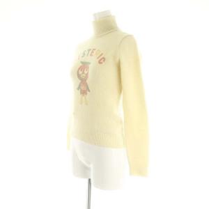 HYSTERIC GLAMOUR グランジポップス GRUNGE POPSタートルネックニット セーター 長袖 プルオーバー ウール F アイボリー