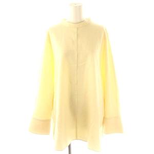 22AW ウール カットソー プルオーバー 長袖 38 アイボリー /DF OS SH