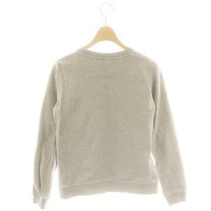 KENZO スウェット トレーナー 長袖 タイガー 刺繍 XS グレー /KO OS