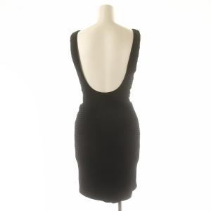 CHANEL ダブルジップ ワンピース 36 ブラック