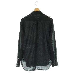 L'Appartement 20AW CTN LAWN SHIRTS シャツ ブラウス 長袖 コットン 黒 ブラック
