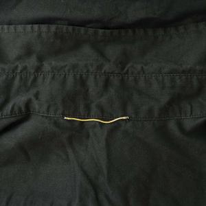 L'Appartement 20AW CTN LAWN SHIRTS シャツ ブラウス 長袖 コットン 黒 ブラック