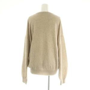 L'Appartement カシミヤニット Cashmere Knit セーター 長袖 プルオーバー F ベージュ