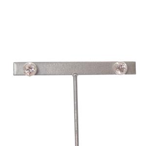 ピアス  Pt950×Pt900 プラチナ シルバー色 /SR9