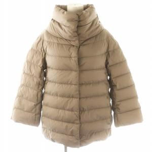 ボトルネックダウンジャケット 40 グレー