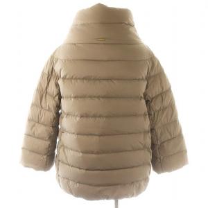 HERNO ボトルネックダウンジャケット 40 グレー