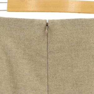 AURALEE Long skirt スカート ロング マキシ丈 タイト ウール 0 ブラウンベージュ