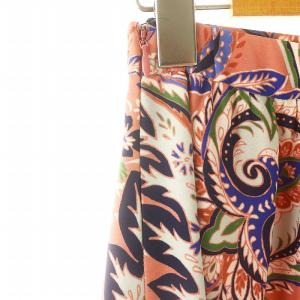 GRACE CONTINENTAL 23SS キャットペイズリースカート マーメイド ロング 36 ピンク