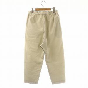 ARTS&SCIENCE ベロアワイドパンツ テーパード イージー 1 ライトグレー