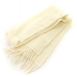 マフラー オーブ ロゴ刺繍 ベージュ