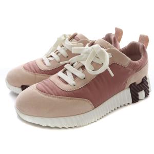 HERMES Bouncing スニーカー 37 ピンク