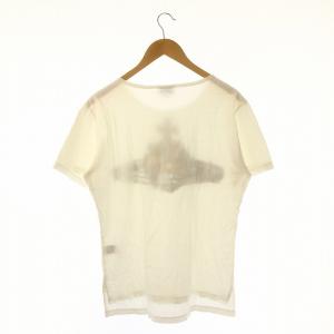 VIVIENNE WESTWOOD MAN オーブプリント Tシャツ カットソー 半袖 48 白 ホワイト マルチカラー