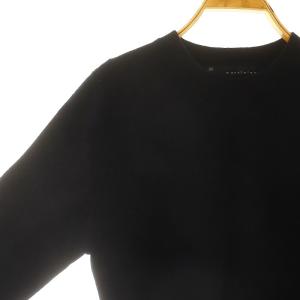 martinique ミラノリブコンパクトプルオーバー ニット セーター 長袖 濃紺 ダークネイビー /DF OS