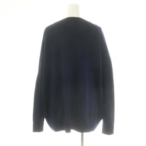 JOURNAL STANDARD LUXE クルーネックセーター ニット 長袖 紺 ネイビー