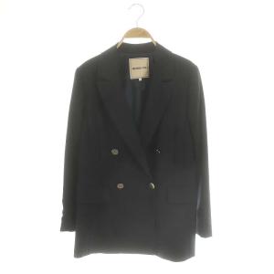 Max Mara テーラードジャケット 銀タグ 総柄 ツイード カシミヤ混 Max Mara テーラードジャケット 銀タグ 総柄 ツイード カシミヤ