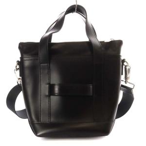 marimekko Milli matkuri トートバッグ ショルダーバッグ 2way 斜め掛け レザー 黒 ブラック