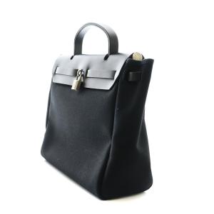 HERMES J刻印 2006年 エールバッグ PM トワルミリタリー ブラック