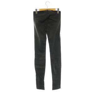 Helmut Lang シープスキンスキニーパンツ 2 ブラック