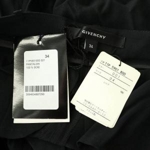 GIVENCHY シルク サルエルパンツ XS 黒 ブラック