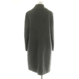 DIANE von FURSTENBERG ウール ロングコート アウター 2 グレー